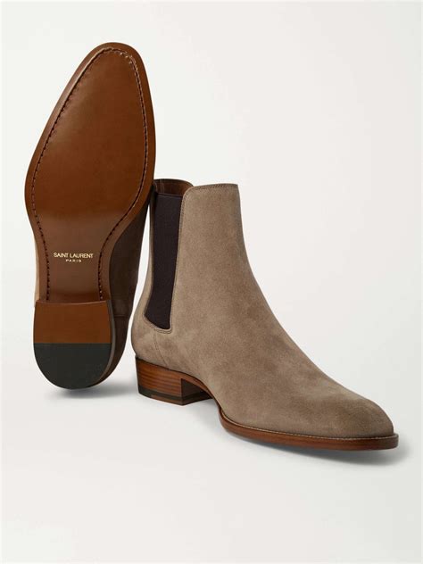 chelsea boots yves saint laurent|saint laurent chelsea boots sale.